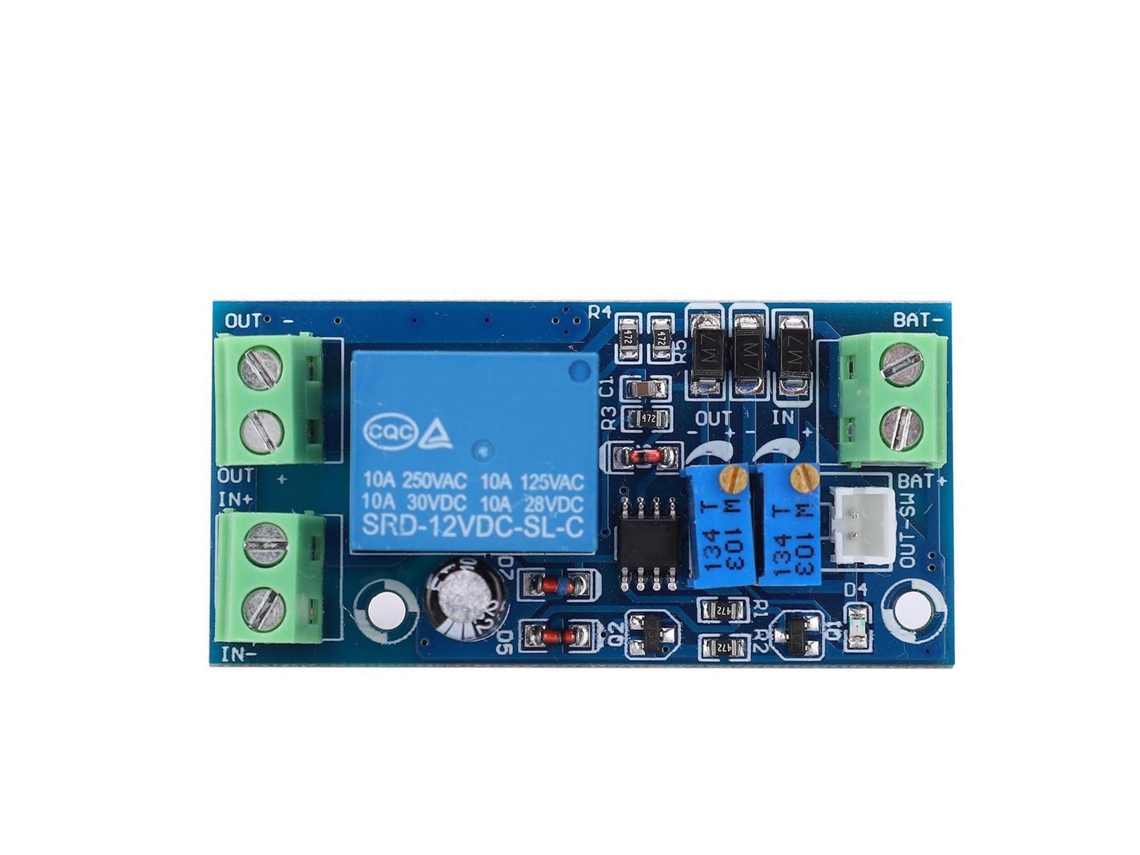 Laxiscreed Módulo De Proteção De Bateria 12v, Controlador De Carga E Proteção Contra Subtensão