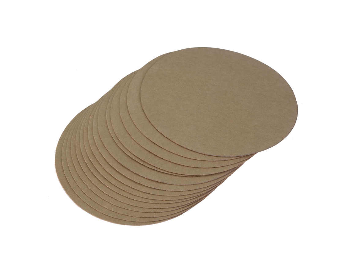 15 Folhas De Lixa Redonda De 5 Polegadas 10000 Grit Para Lixadeira Abrasiva Papel De Lixa E Polimento