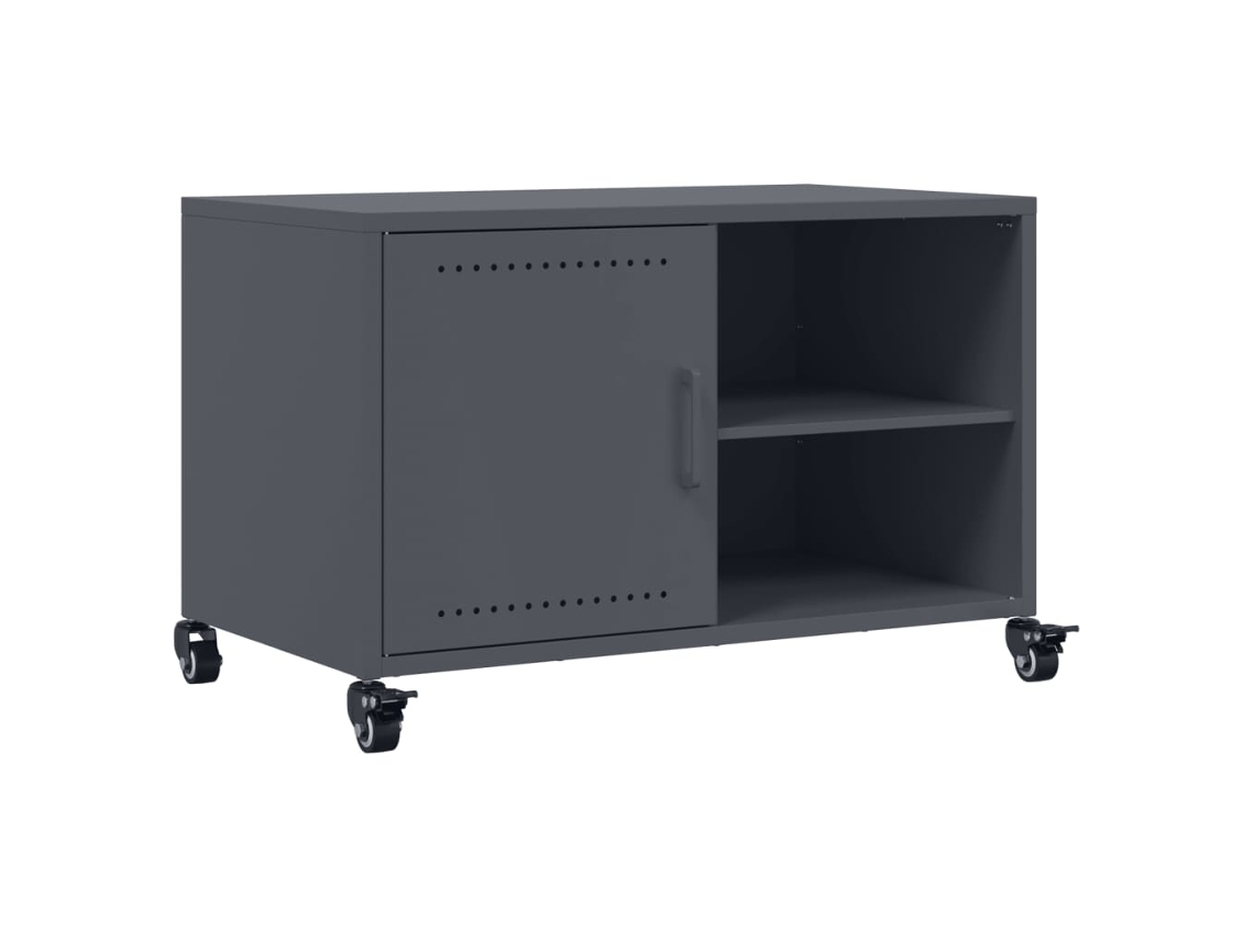 Móvel de Tv 68x39x43,5 Cm Aço Antracite MAISON EXCLUSIVE