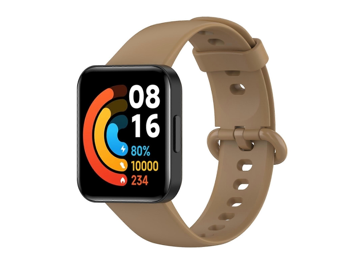 Pulseira De Silicone Para Relógio Com Fivela De Aço Preta Sólida