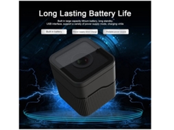 Câmera de ação WiFi, minicâmera esportiva portátil HD 1080P com ponto de acesso WiFi e microfone, bateria preta Bestvite