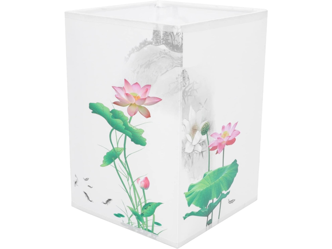 Abajur De Mesa, Modelo Quadrado Simples E Decorativo.