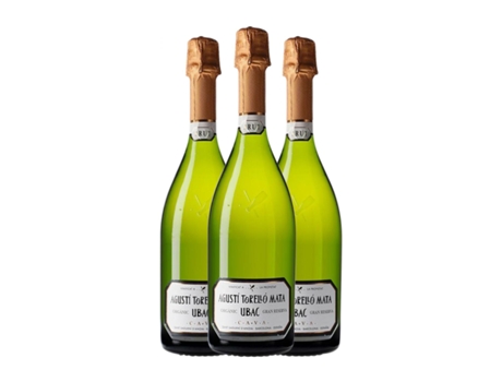 Espumante AGUSTÍ TORELLÓ Ubac Cava Grande Reserva (0.75 L - 3 Unidades)