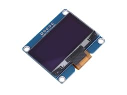 Módulo de display LCD 1,54 de alta qualidade, 5 pinos, SSD1309, 128x64, I2C (branco)