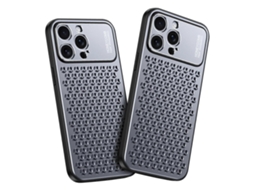Capa De Celular Vazada, Respirável E Com Sistema De Resfriamento Kalebol Para Iphone 15 Pro Max.