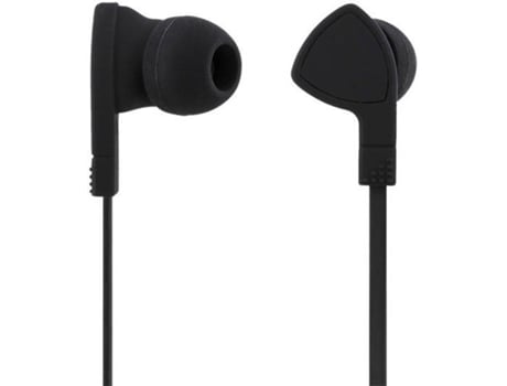 Auriculares com Fio STREETZ Hl-W102 (In Ear - Microfone - Preto)