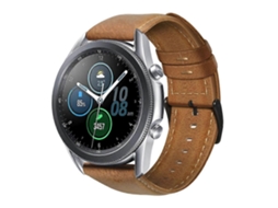 Pulseira De Couro Encerado Para Samsung Galaxy Watch3 45mm R840