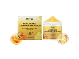 Exfoliante Labial Natural com Curcuma e Limão para Lábios Mais Macios e Hidratados LAXISCREED