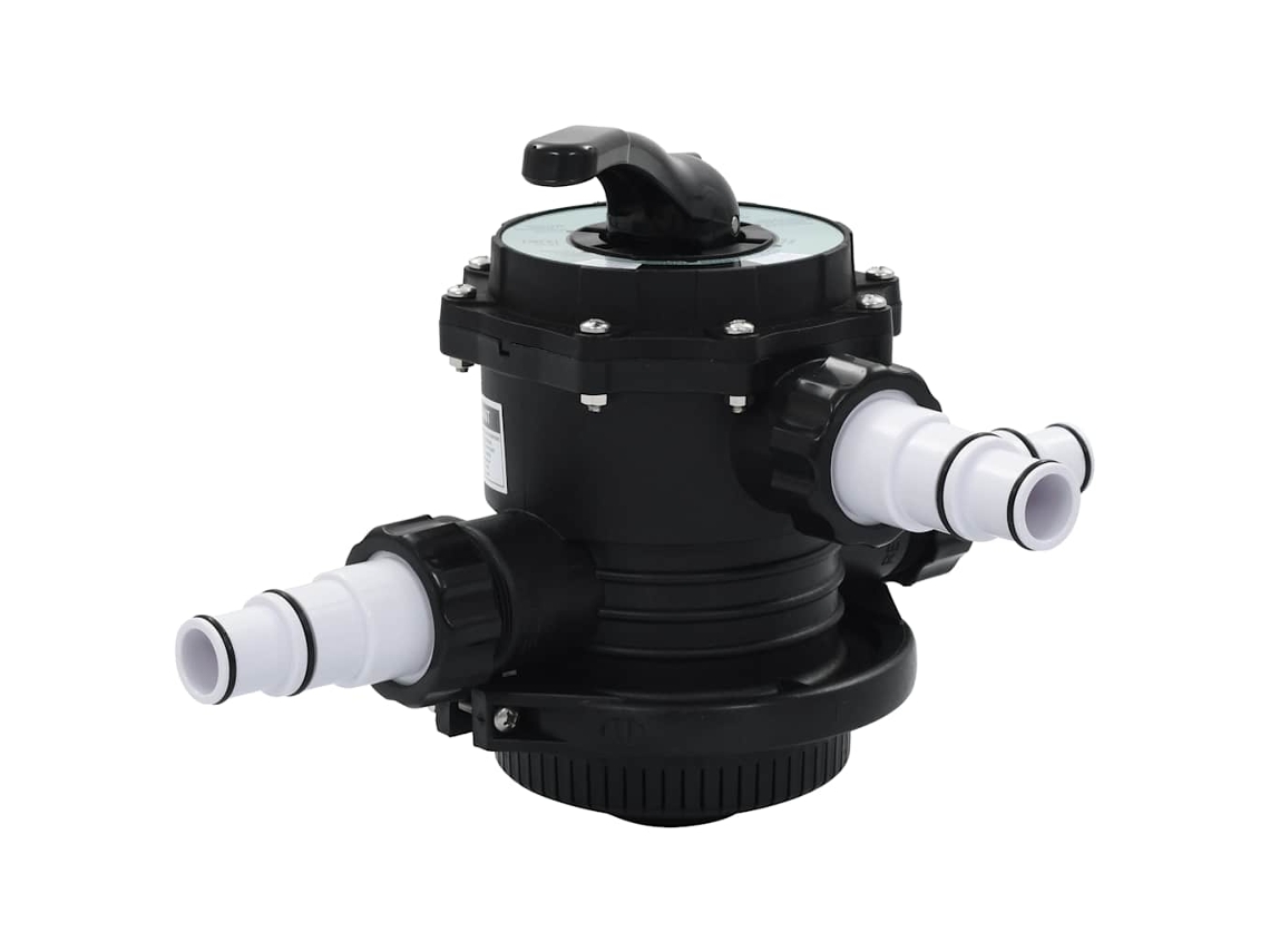 Vidaxl Válvula Multiportas Para Filtro De Areia Abs 38 Mm 6-vias