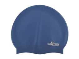 Touca de Natação de Silicone Azulswimtech