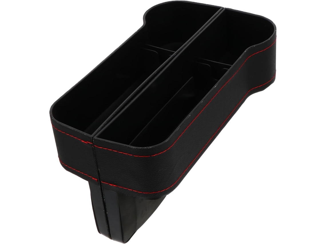 Conjunto de 2 peças de caixa organizadora lateral para espaço de armazenamento no banco do carro