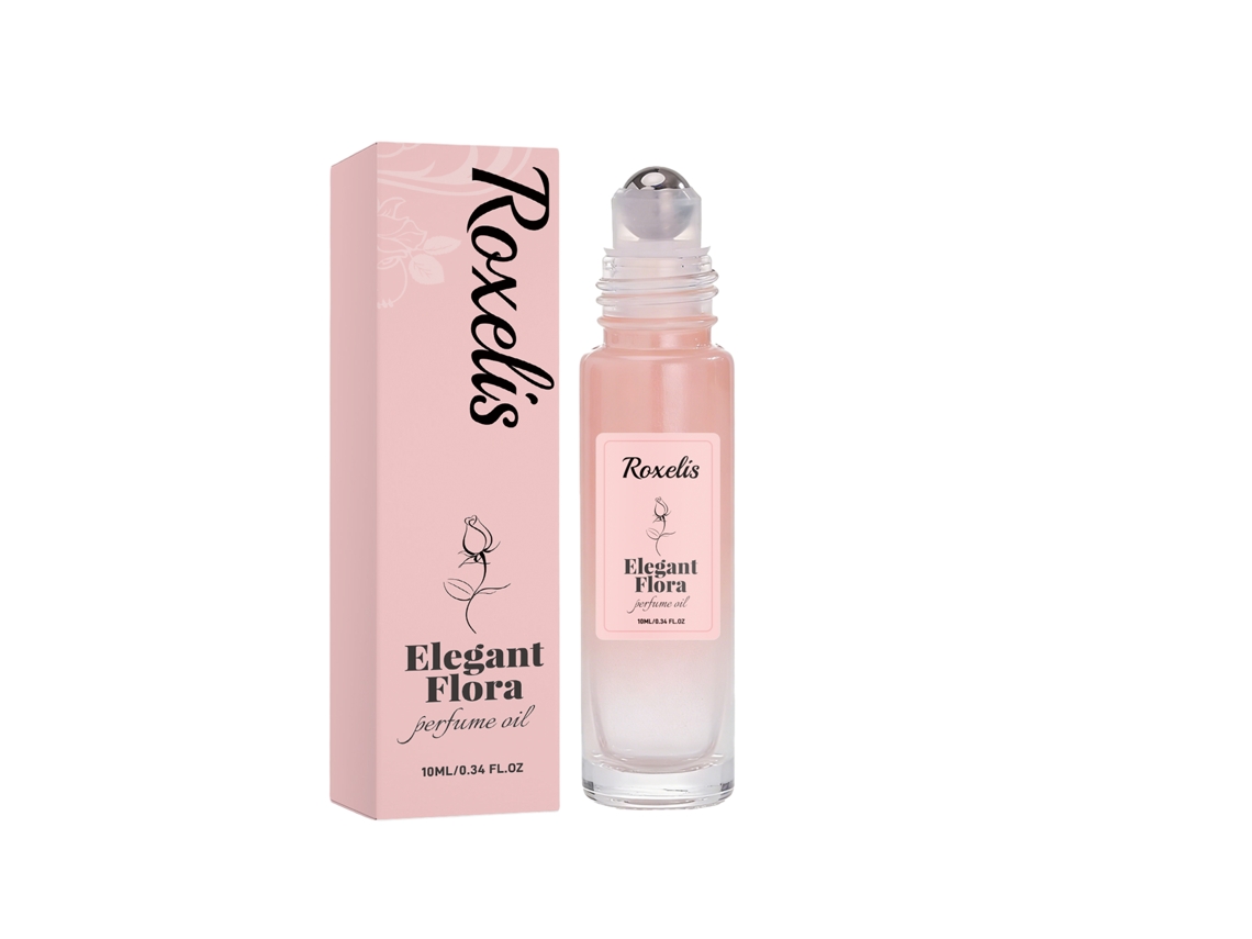 Óleo Perfumado de Rosa LAXISCREED com Fragrância Duradoura e Extração Natural