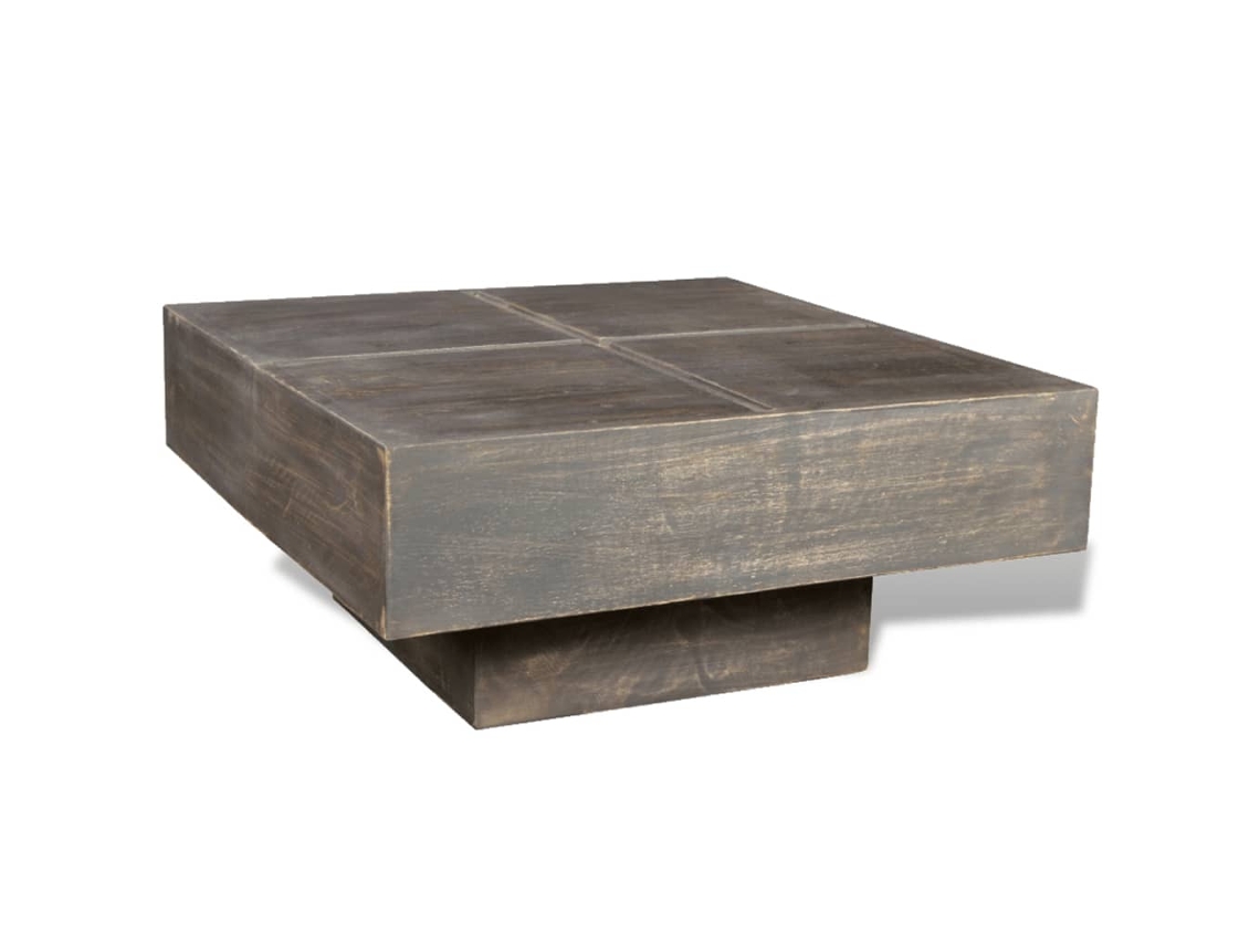 Coffee Table, Coffee Table Vidaxl Marrom Madeira (68 X 68 X 28 Cm)