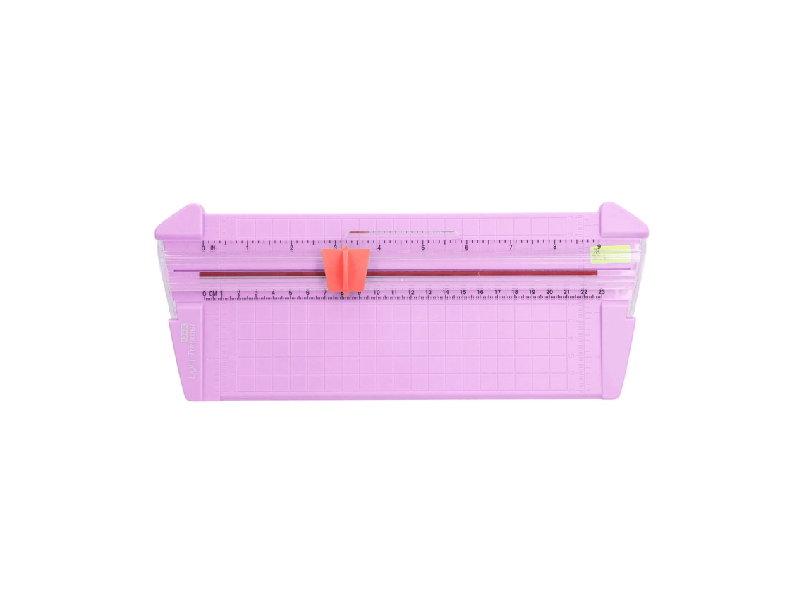 Cortadora De Papel A4 Compacta Portátil Precisa Para Corte Fácil Uso Lilac Purple