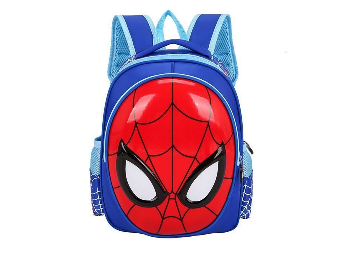 Mochila Infantil, Feminina, 3d, Grande Capacidade, Azul, Aulas