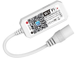 Controlador De Led Rgbw Com Wi-fi Para Fitas Baixa Tensão Quarto