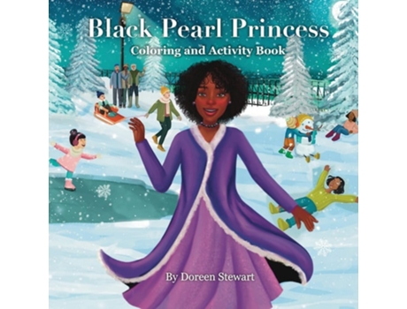 Livro Black Pearl Princess Coloring And Activity Book De Doreen Stewart (inglês)