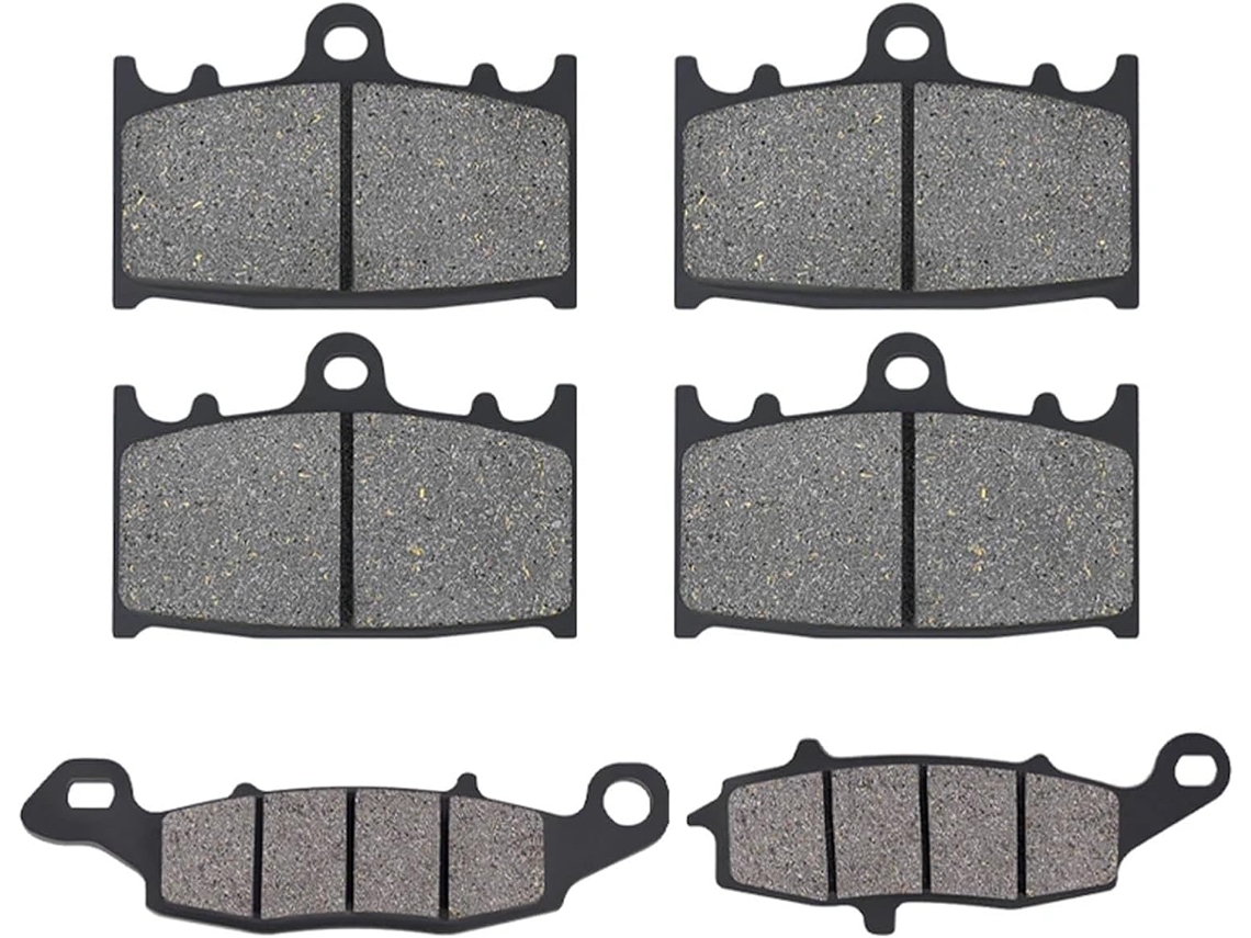 Pastilhas de Freio Universais Kit Dianteiras e Traseiras Peças para Design Aprimora Conforto: Reduz Ruído