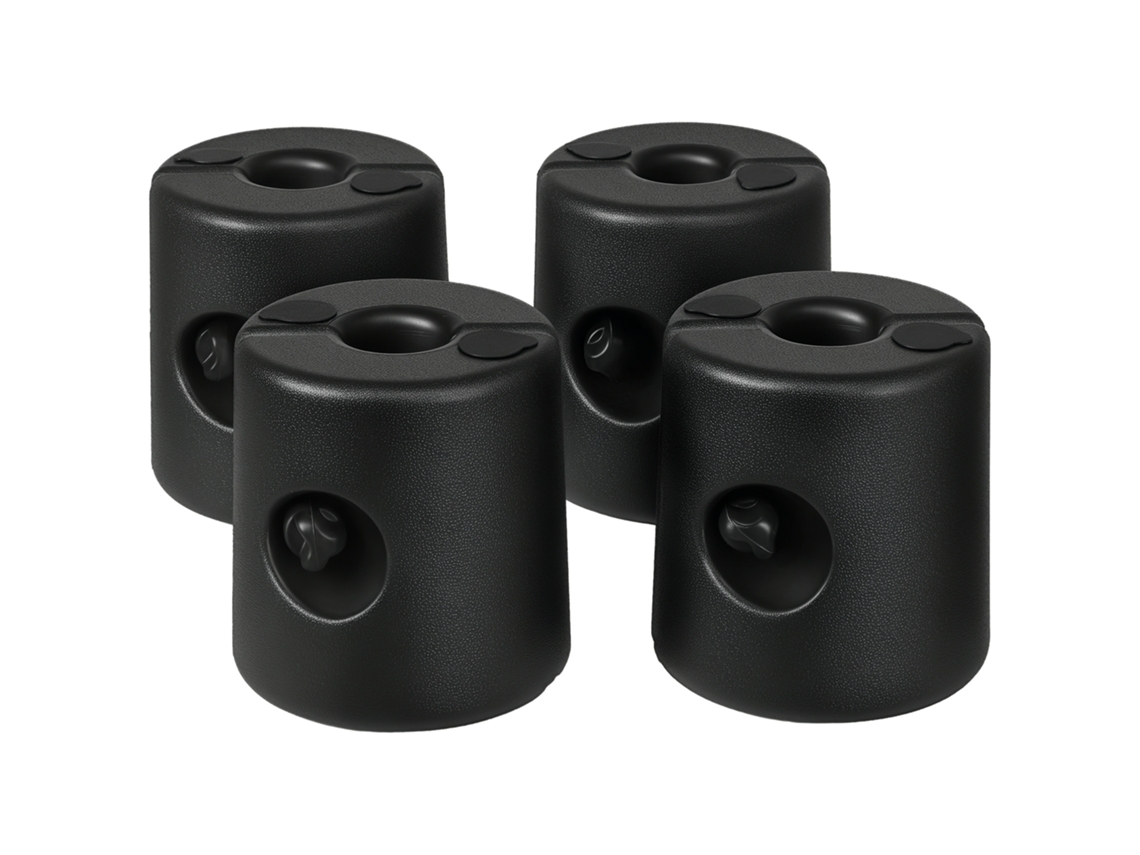 Pesos Tenda 4 Unidades Enchivel Agua Areia Preto