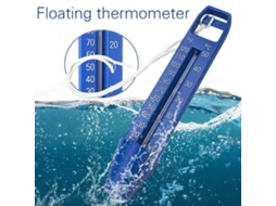 Termômetro Premium de Piscina com Corda para Medir Temperatura