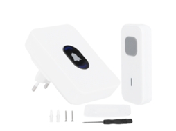 Laxiscreed Campainha Sem Fio De Tensão Ampla E 55 Toques Ajustáveis, Ideal Para Sua Casa
