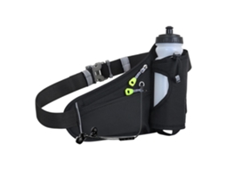 Bolsa Cintura com Porta Garrafa para Esportes Ao Ar Livre