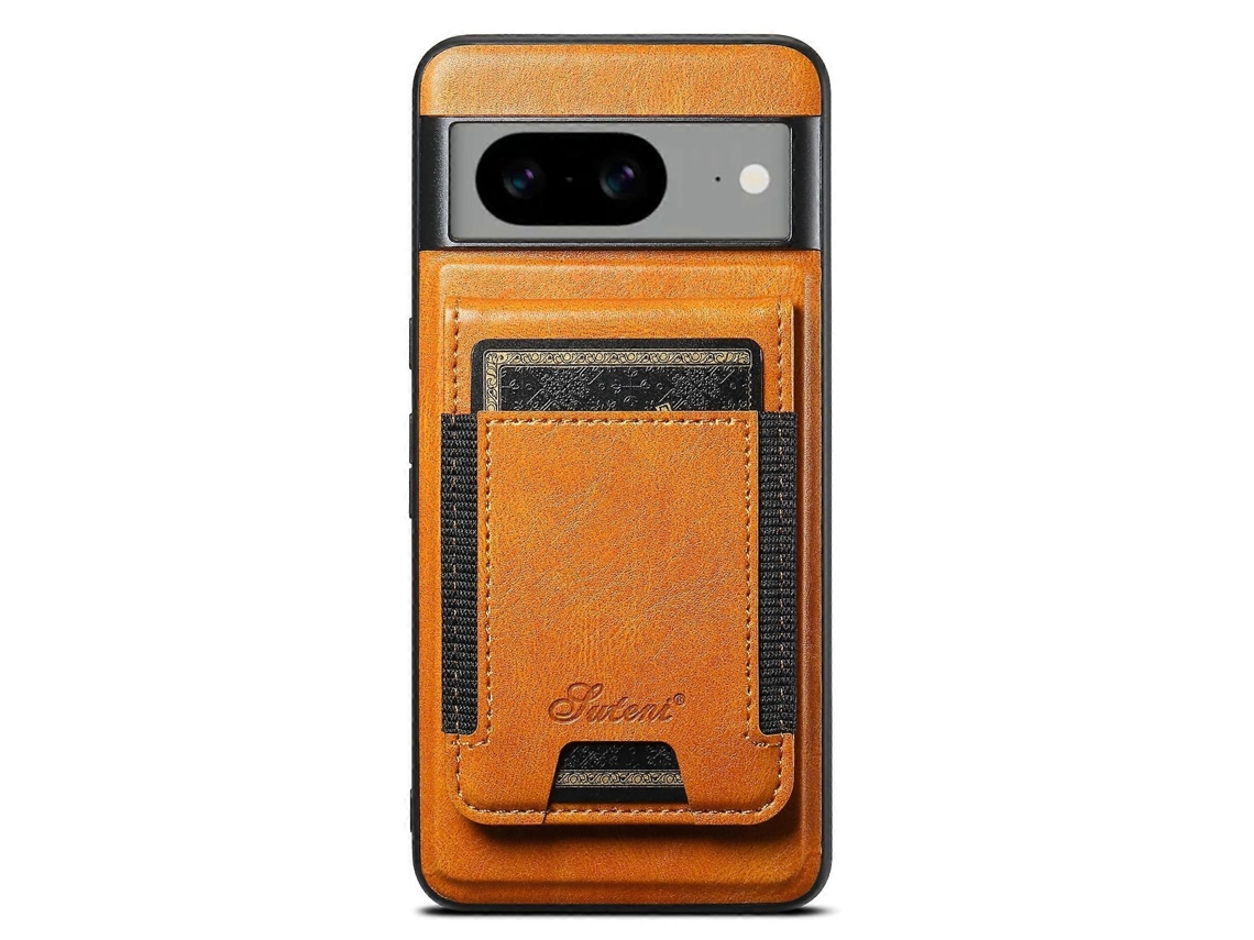 Capa De Celular Tipo Carteira Removível De Couro Suteni H17 Oil Eax