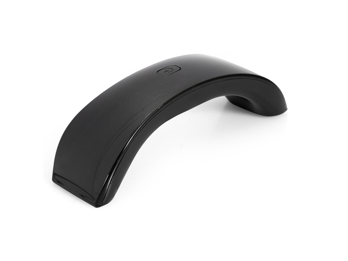Secador De Uñas 12w Lámpara Led De Curado Para Esmalte Gel Manicura Herramienta Con Cable Usb Negro