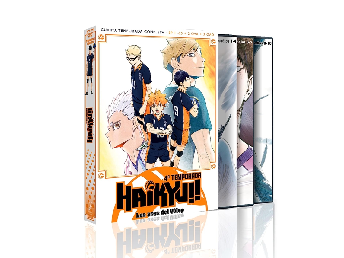 Haikyu!!: Season 4 Blu-ray (Complete Collection / Includes OVA 1 & 2)