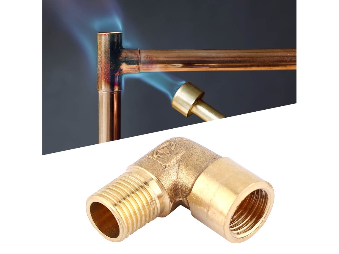 Laxiscreed Rodiador De Bronze Maciço Com Conexão Rosqueada Mbsp Fbsp - Pack De Dois