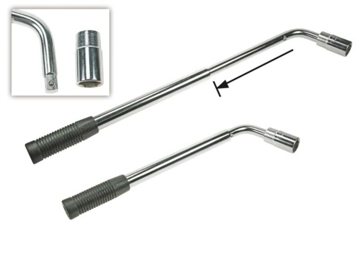 Chave de Porca de Roda Extensível VELLEMAN