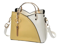 Lurelia Bolsa Transversal Feminina Em Pu Grande Capacidade Impermeável Fecho De Correr Design Moderno Para Festa E Noite