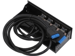 Hub Usb 3.0 Para Painel Frontal, 4 Portas, 5 Gbps