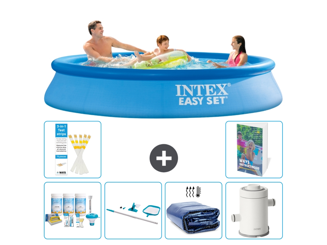Intex Piscina Easy Set Redonda - 305x61 Cm - 7-peças S93