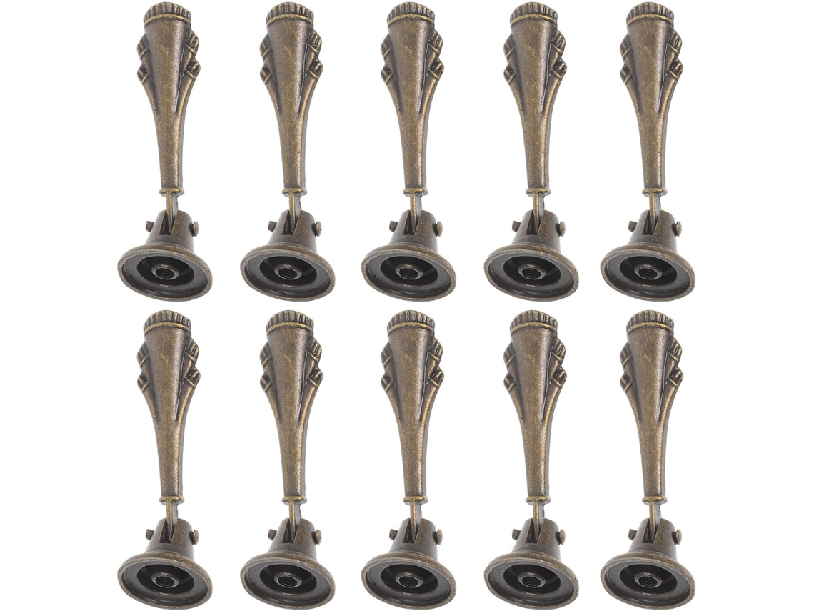 Ipetboom 10-puxadores De Gaveta Em Liga Zinco Estilo Vintage Com Furo E Argola Para Pendurar, Ideais Para Armários De