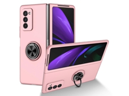 Capa De Celular Com Suporte De Anel Tipo Armadura Para Samsung Galaxy Z Fold2 5g