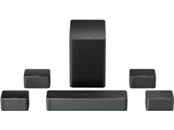 Soundbar ULTIMEA Poseidon D70 (7.1 Canais - 410 W - Bluetooth - Subwoofer Wireless - Preto)