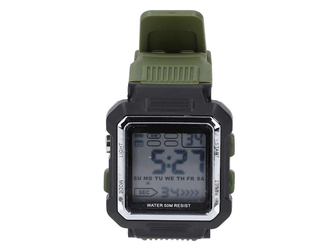 Relógio esportivo digital masculino para surf em Prova D'água com LED