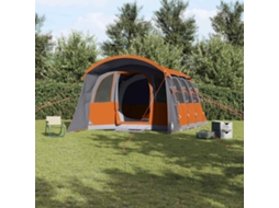 Vidaxl Barraca Familiar Com Telhado Cinza E Laranja 576 X 325 X 213 Cm
