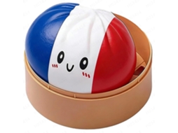 Almofada Bandeira França, peluche anti stress, decorativa, colecionável, STELASPLEN