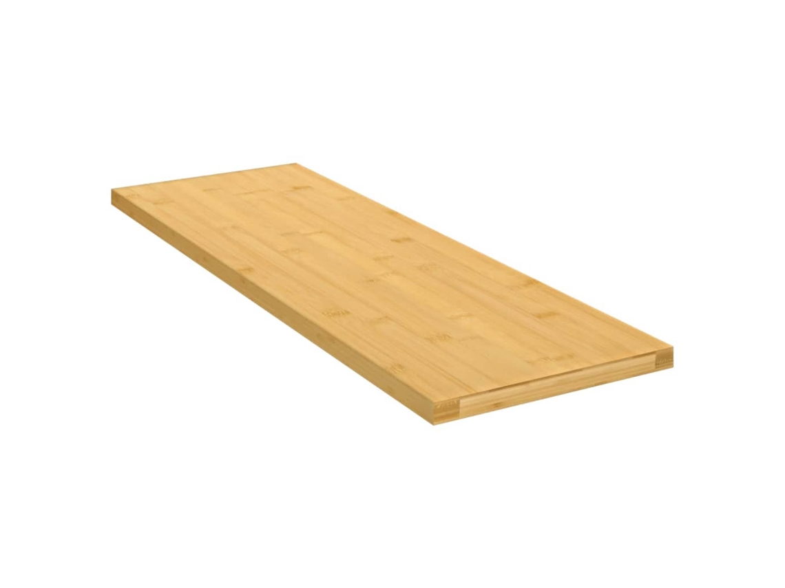 Vidaxl Prateleira De Parede 60x20x1,5 Cm Bambu