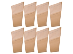 Sacos De Papel Kraft Para Flores, Cor Cáqui, Com Janela Transparente Para Uma Apresentação Elegante, Pacote Com 20 Unidades