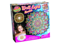 Kit Criativo Diy Para Luminária De Parede Mandala, Multicolorido, Pacote De Artesanato. Merkloos