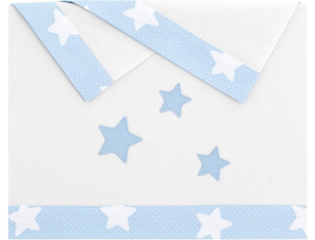 Conjunto de Lençóis PEKEBABY Nova Azul (70x140 cm)