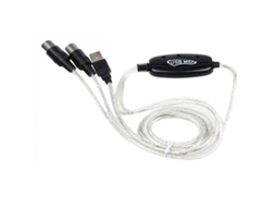Lurelia Cabo USB Midi Din 5 Pinos, Interface para PC e Computador
