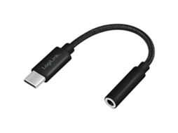 Adaptador Usb c de 3,5 Mm para Dac com Cabo Nylon 13 Cm AQUAFORGE