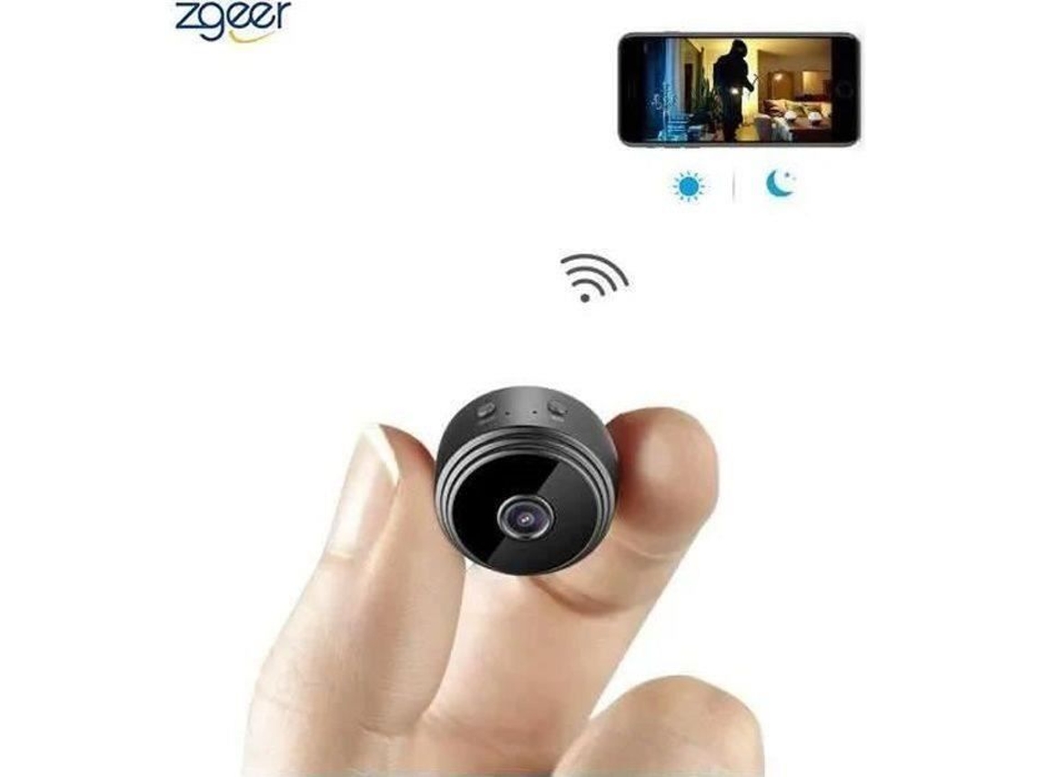 Beiping-Hidden Spy Camera Cam Mini IP WiFi HD1080P Visão Noturna Detecção de Movimento Câmera de Vigilância de Segurança para SODIAL