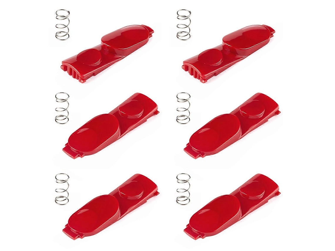 Acessório Para Aspirador 6pcs, 6pcs Wand Tube/cleaner Head Clip Latch Tab Button V7 V8 V10, 6 Unidades