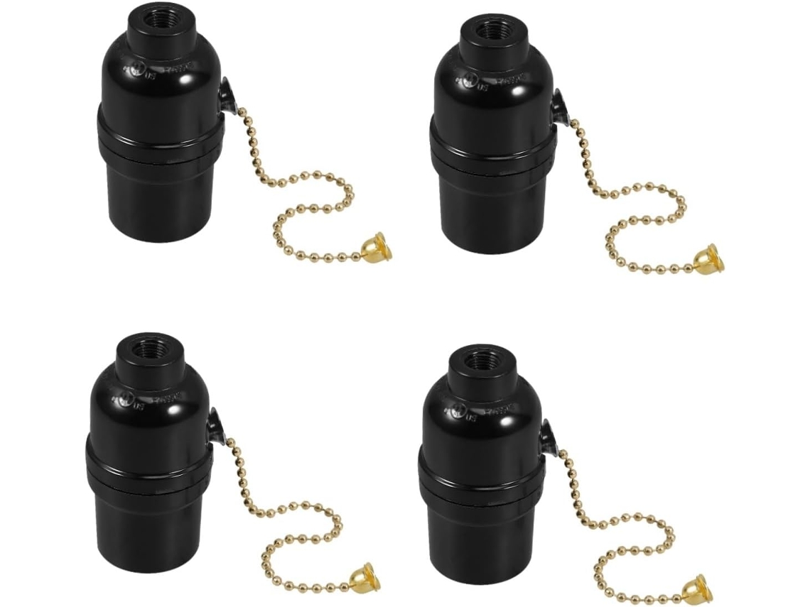 Conjunto De 4 Luminárias De Chão Com Soquete De E, Instalação Prática