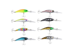 Lure (bionic Fish Lure Multi-color Set) 8-color Minnow Bionic Lure 10cm/7.8g 8-piece Set